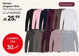 Galeria Damen-Langarm-Shirt Angebot
