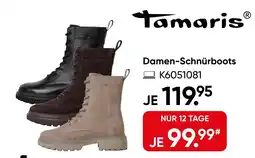 Galeria Tamaris Damen-Schnürboots Angebot