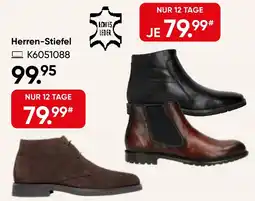 Galeria Herren-Stiefel Angebot