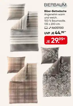 Galeria Biber-Bettwäsche Angebot