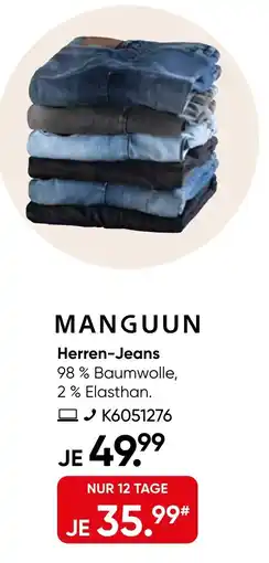 Galeria MANGUUN Herren-Jeans Angebot