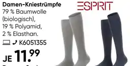 Galeria ESPRIT Damen-Kniestrümpfe Angebot