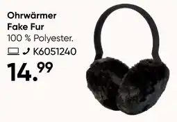 Galeria Ohrwärmer Fake Fur Angebot