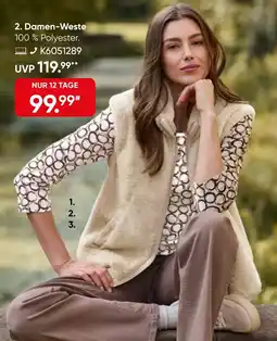 Galeria Damen-Weste Angebot
