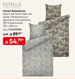 Galeria ESTELLA Flanell-Bettwäsche Angebot