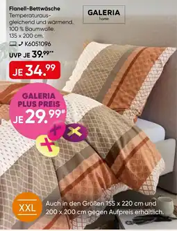 Galeria Flanell-Bettwäsche GALERIA home Angebot