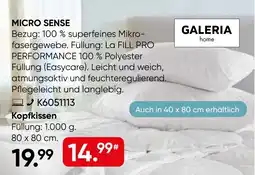 Galeria MICRO SENSE Kopfkissen Angebot
