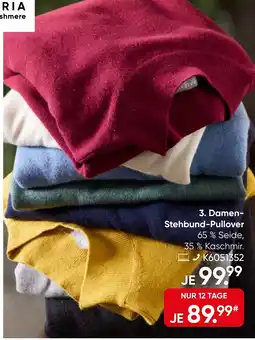 Galeria Damen-Stehbund-Pullover Angebot
