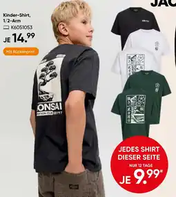 Galeria Kinder-Shirt, 1/2-Arm Angebot