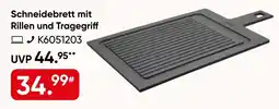 Galeria Schneidebrett mit Rillen und Tragegriff Angebot