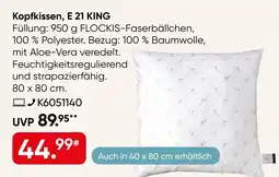 Galeria Kopfkissen, E 21 KING Angebot