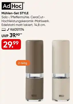 Galeria AdHoc Mühlen-Set STYLE Angebot