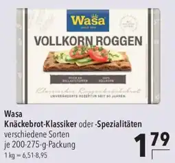 CITTI Markt Wasa Knäckebrot-Klassiker Angebot