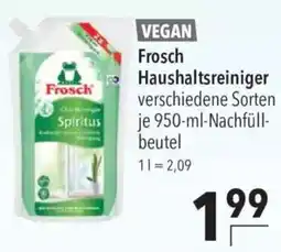 CITTI Markt Frosch Haushaltsreiniger Spiritus Angebot