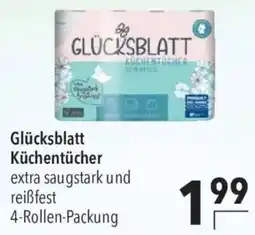CITTI Markt Glücksblatt Küchentücher Angebot