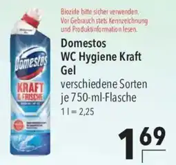CITTI Markt Domestos WC Hygiene Kraft Gel Angebot