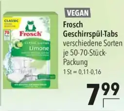 CITTI Markt Frosch Geschirrspül-Tabs Angebot
