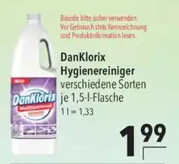 CITTI Markt DanKlorix Hygienereiniger Angebot