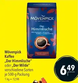 CITTI Markt Mövenpick Kaffee Angebot