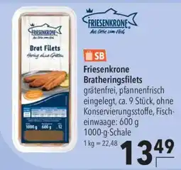 CITTI Markt Friesenkrone Bratheringsfilets Angebot
