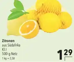 CITTI Markt Zitronen Angebot