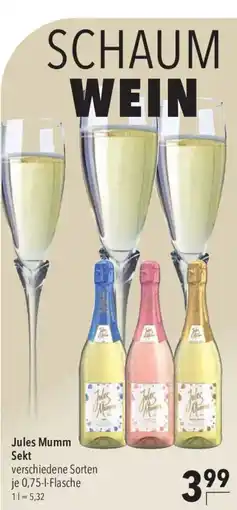 CITTI Markt Jules Mumm Sekt Angebot