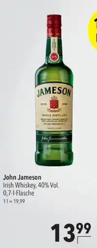 CITTI Markt John Jameson Irish Whiskey Angebot