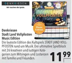 CITTI Markt Denkriesen Stadt Land Vollpfosten Music Edition Angebot