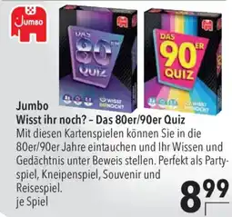 CITTI Markt Jumbo Wisst ihr noch? - Das 80er/90er Quiz Angebot