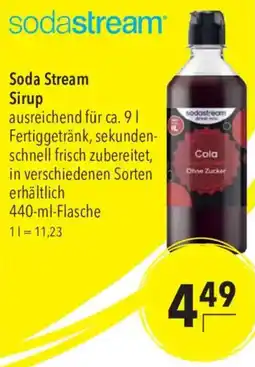 CITTI Markt Soda Stream Sirup Angebot