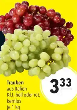 CITTI Markt Trauben Angebot