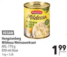 CITTI Markt Hengstenberg Mildessa Weinsauerkraut Angebot