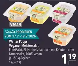 CITTI Markt Walter Pops Veganer Meistersalat Angebot