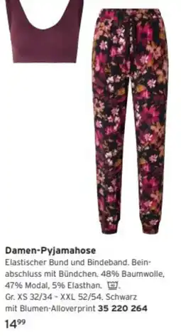 Tchibo Damen-Pyjamahose Angebot