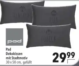 CITTI Markt pad Dekokissen mit Stadtmotiv Angebot