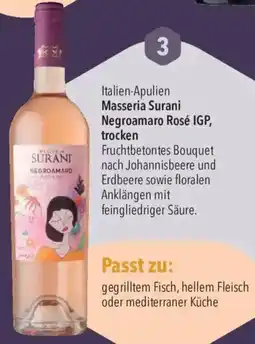 CITTI Markt Masseria Surani Negroamaro Rosé IGP Angebot