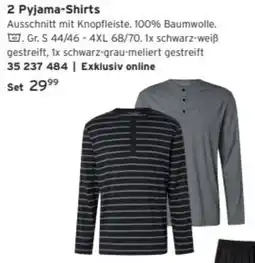 Tchibo 2 Pyjama-Shirts Angebot