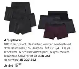Tchibo 4 Slipboxer Angebot
