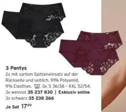 Tchibo 3 Pantys Angebot