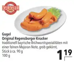 CITTI Markt Gugel Original Regensburger Knacker Angebot