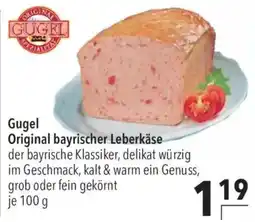 CITTI Markt Gugel Original bayrischer Leberkäse Angebot