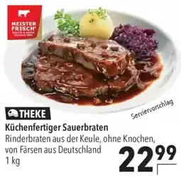 CITTI Markt THEKE Küchenfertiger Sauerbraten Angebot