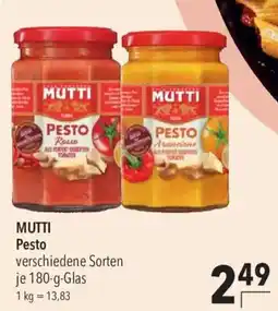 CITTI Markt MUTTI Pesto Angebot