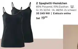 Tchibo 2 Spaghetti-Hemdchen Angebot