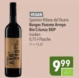 CITTI Markt Spanien-Ribera del Duero Burgos Paramo Arroyo Bio Crianza DOP Angebot
