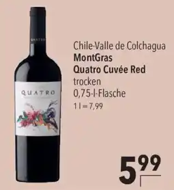 CITTI Markt MontGras Quatro Cuvée Red Angebot