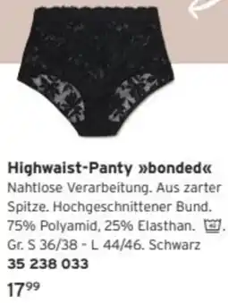 Tchibo Highwaist-Panty bonded Angebot