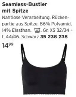 Tchibo Seamless-Bustier mit Spitze Angebot