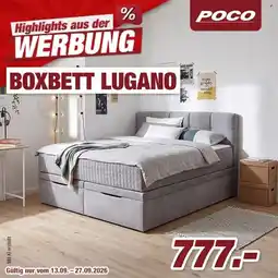 Poco BOXBETT LUGANO Angebot
