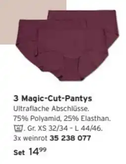 Tchibo 3 Magic-Cut-Pantys Angebot